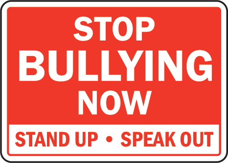 STOP BULLYING! SPEAK UP!