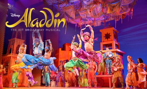 "Aladdin" on Broadway