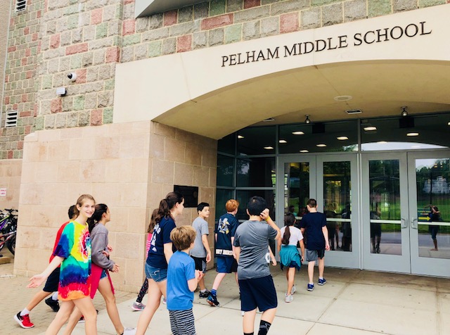 Trip to the Pelham Middle School